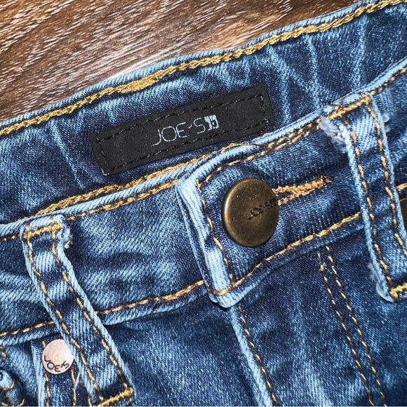 Joe’s Jeans Baby Girls Blue Denim Skinny Jeans, Size 9M - Picture 3 of 10